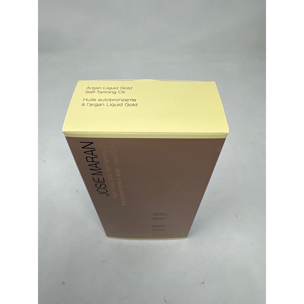 Josie Maran Argan Liquid Gold Self-Tanning Oil Pina Colada 4.3oz with Mitt NEW - Picture 4 of 5